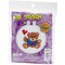 DIY Janlynn Bear & Balloon Kids Beginner Stamped Cross Stitch Kit